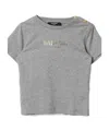 Balmain Short-sleeved T-shirt In Gray