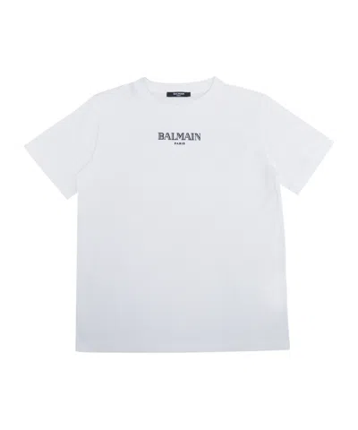 Balmain Short-sleeved T-shirt In White
