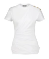 Balmain Short-sleeved T-shirt In White