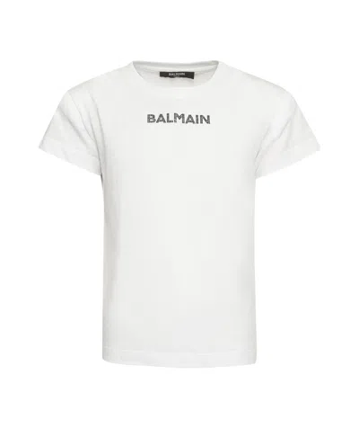 Balmain Short-sleeved T-shirt In White