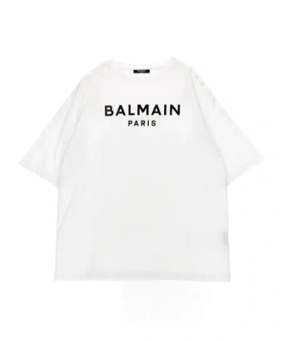 Balmain Short-sleeved T-shirt In White