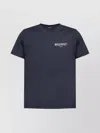 Balmain Short Sleeves Round Neck Straight Hem