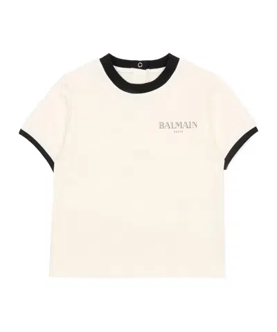 Balmain Short-sleeves T-shirt In White