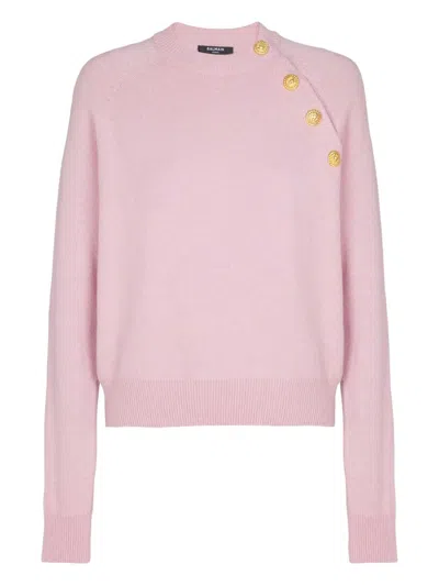 BALMAIN BALMAIN SHORT SWEATER CLOTHING