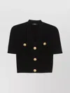 Balmain Top With Decorative Buttons