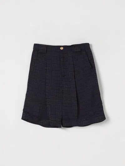 Balmain Shorts  Kids Color Blue