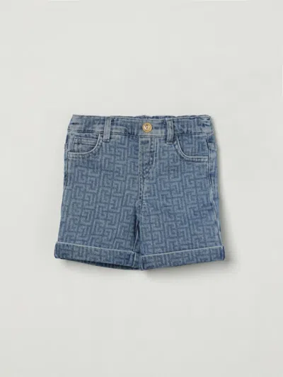 Balmain Babies' Shorts  Kids Color Blue
