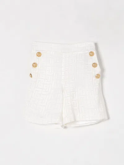 Balmain Shorts  Kids Color Ivory