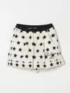 Balmain Shorts In Yellow Cream