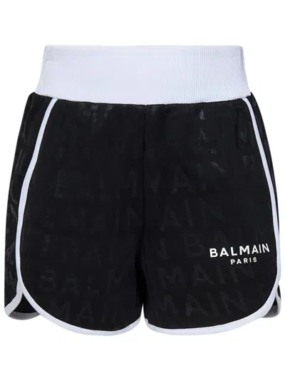 Balmain Kids' Shorts In Black