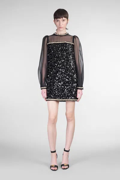 BALMAIN IN BLACK POLYESTER