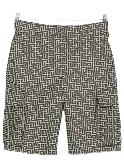 Balmain Shorts In Black