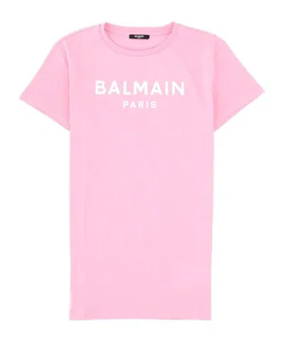 Balmain Short-sleeved T-shirt In Pink