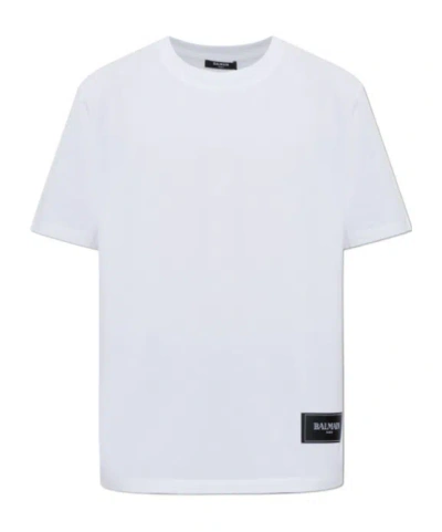 Balmain 2-pack Round Neck T-shirts In White