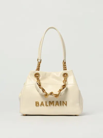 Balmain Shoulder Bag  Woman Color Beige In Sand