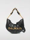 Balmain Shoulder Bag  Woman Color Black In Black