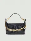 Balmain Black Sync Medium Shoulder Bag
