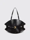 Balmain Medium Shuffle Shoulder Bag In Black