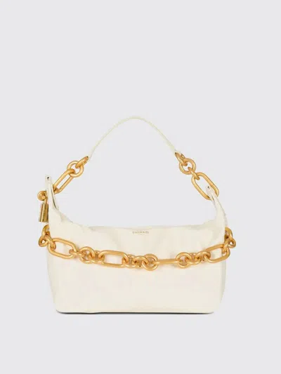 BALMAIN SHOULDER BAG BALMAIN WOMAN COLOR WHITE,H14825001