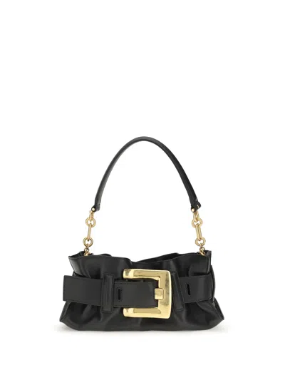 Balmain Shoulder Bag In Black