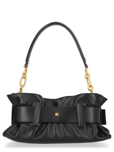 Balmain Shoulder Bag In Black