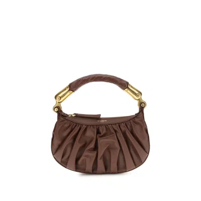 Balmain Shoulder Bag In Brown