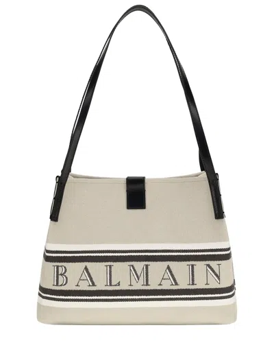 Balmain Shoulder Bag In White