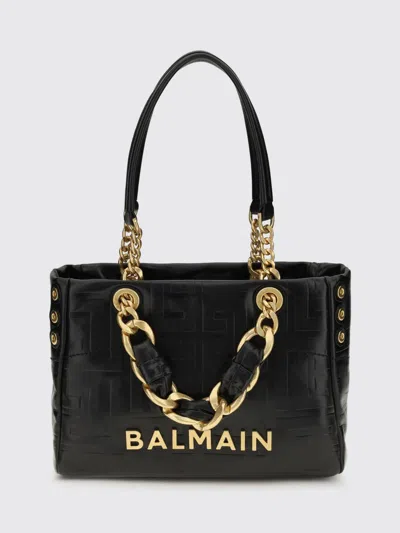 Balmain Shoulder Bag Woman Color Black