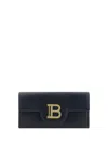 Balmain Shoulder Wallet In Black