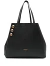 BALMAIN BALMAIN EMBLEME SHOPPING BAG-GRAINED CALFSKIN BAGS