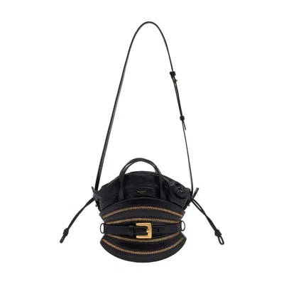 Balmain Shuffle Mini Bag In Black
