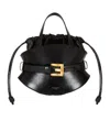Balmain Shuffle Mini Bag In Leather
