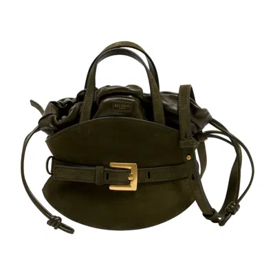Balmain Shuffle Mini Bag -  - Leather - Green