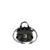 Balmain Shuffle Mini Top-handle Bag In Calfskin