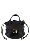 Balmain Shuffle Mini Handbag In Black
