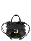 Balmain 'shuffle' Mini Handbag In Black