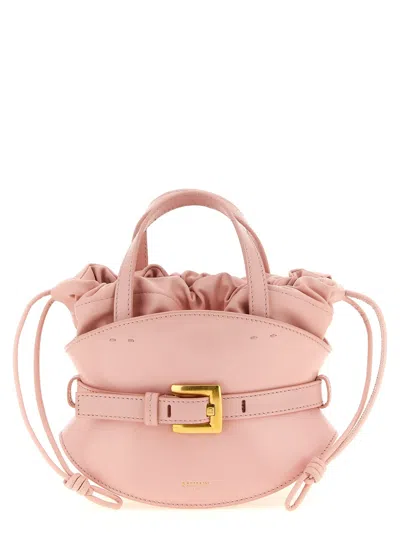 Balmain 'shuffle' Mini Handbag In Pink