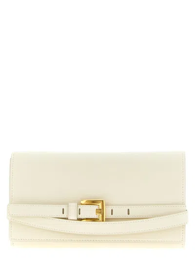 Balmain 'shuffle' Wallet On Chain In White