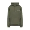 Balmain Khaki ' Signature' Hoodie