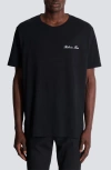 Balmain Black Cotton T-shirt