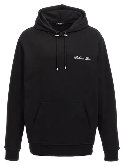 Balmain Signature Sweatshirt Black