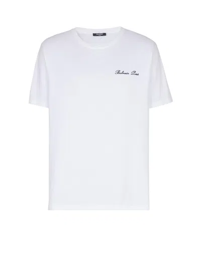 BALMAIN SIGNATURE T-SHIRT