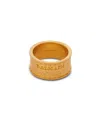 Balmain Logo-engraved Band Ring
