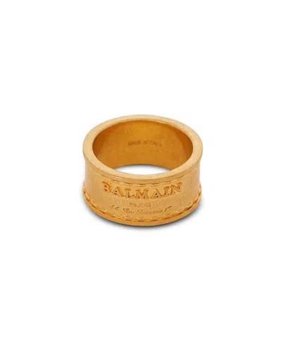 BALMAIN SIGNATURE TUBULAR RING