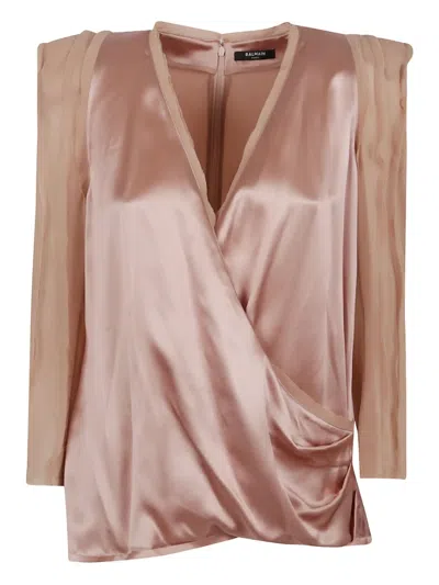 BALMAIN SILK BLOUSE