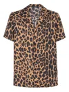 Balmain Animal Print Chest Pocket Shirt