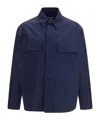 Balmain Single Breasted Jacket In Blue