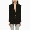 BALMAIN BALMAIN SINGLE-BREASTED JACKET WITH JEWELLED BUTTONS