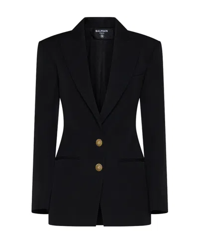 BALMAIN BALMAIN SINGLE-BREASTED TAILORED BLAZER