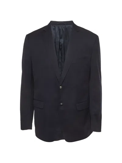 Pre-owned Balmain Single-breasted Blazer In Blue
